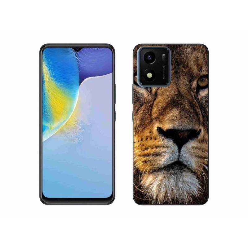 Gél tok mmCase mobiltelefonhoz Vivo Y01 - oroszlán
