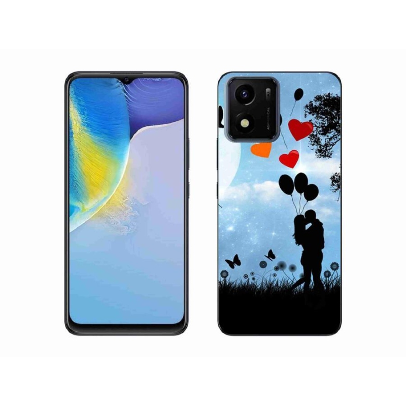 Gél tok mmCase mobiltelefonhoz Vivo Y01 - szerelmes pár