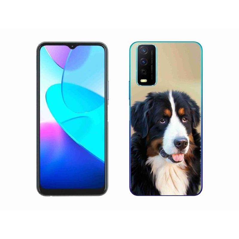 Gél tok mmCase mobiltelefonhoz Vivo Y11s/Y20s - Berni hegyi kutya
