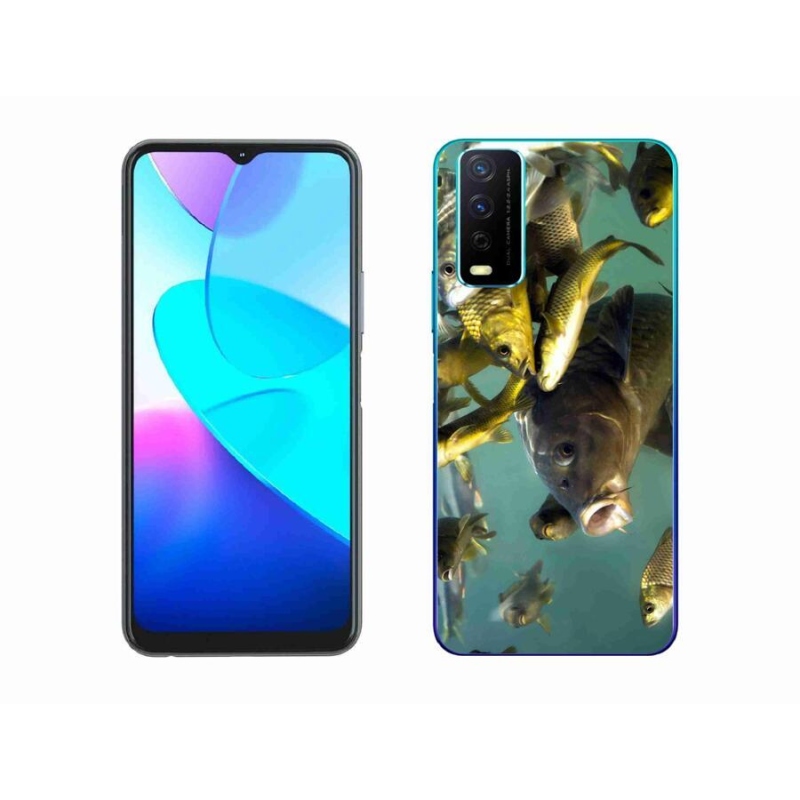 Gél tok mmCase a Vivo Y11s/Y20s készülékhez - halak iskolája