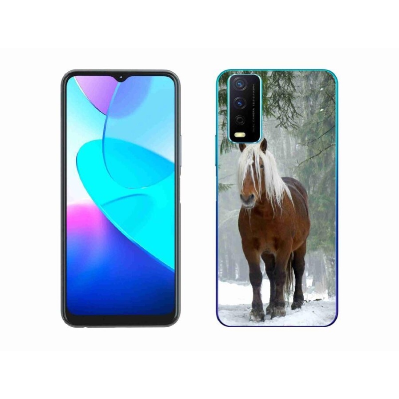 Gél tok mmCase a Vivo Y11s/Y20s készülékhez - ló az erdőben