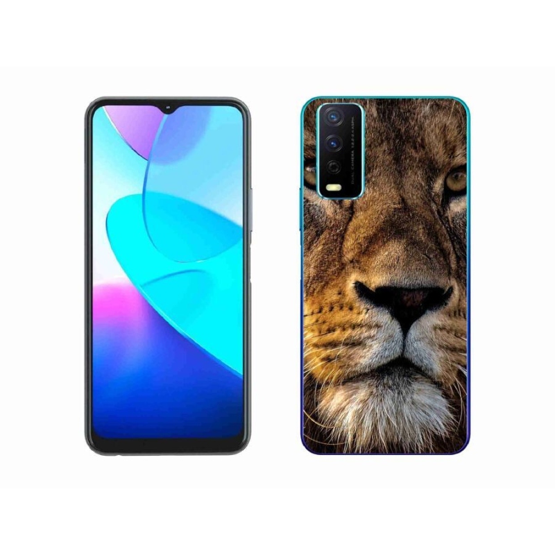 Gél tok mmCase a Vivo Y11s/Y20s készülékhez - oroszlán