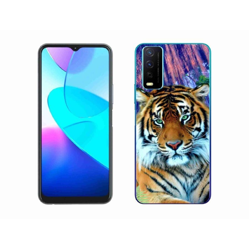 Gél tok mmCase a Vivo Y11s/Y20s készülékhez - tigris