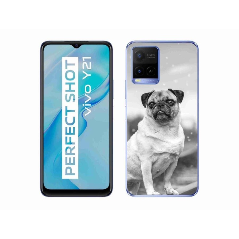 Gél tok mmCase a Vivo Y21/Y21s/Y33s készülékhez - mopsz