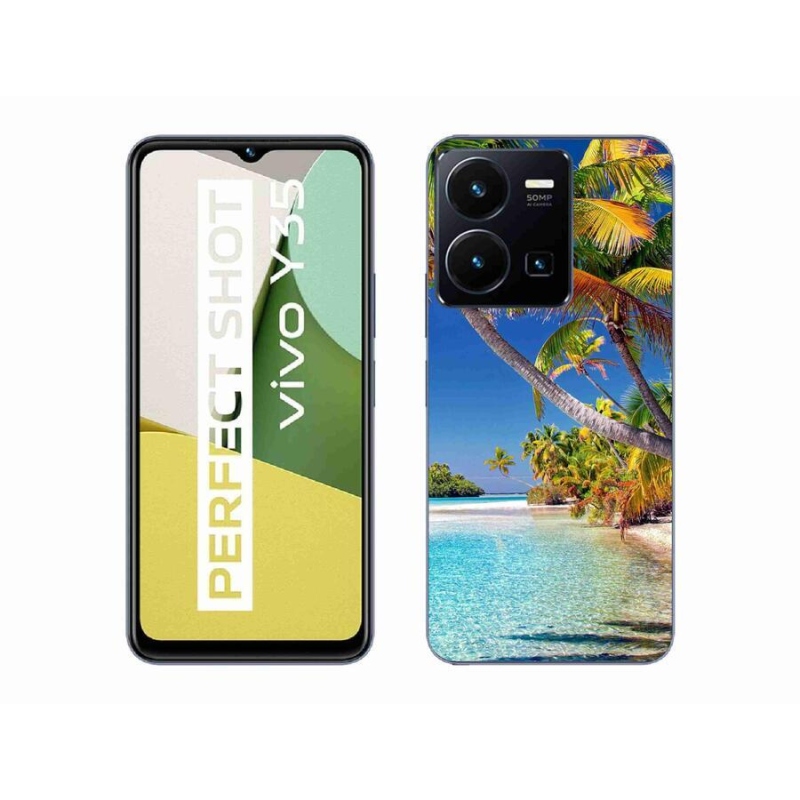 Gél tok mmCase a mobil Vivo Y35 - tengerpartra