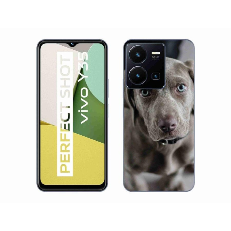 Gél tok mmCase mobil Vivo Y35 - výmarský ohař