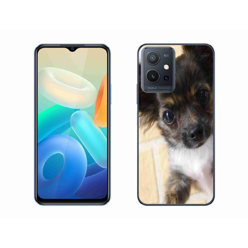 Gél tok mmCase mobiltelefonhoz Vivo Y55 5G - chihuahua 2