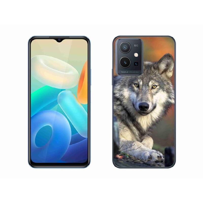 Gél tok mmCase a Vivo Y55 5G készülékhez - farkas