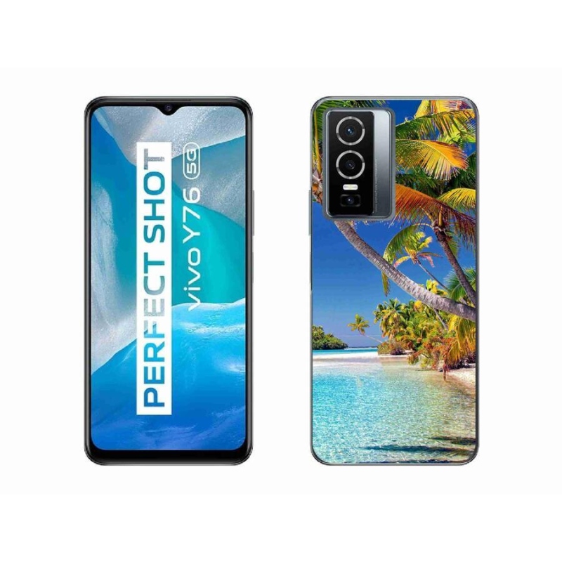 Gél tok mmCase a Vivo Y76 5G-hez - tengerparton