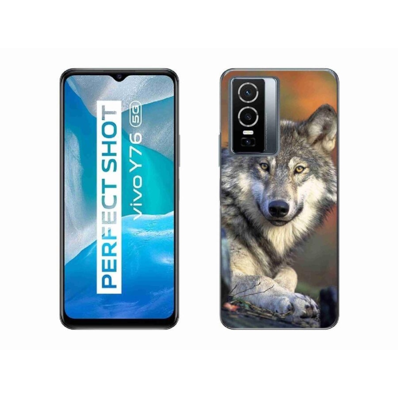 Gél tok mmCase a Vivo Y76 5G készülékhez - farkas