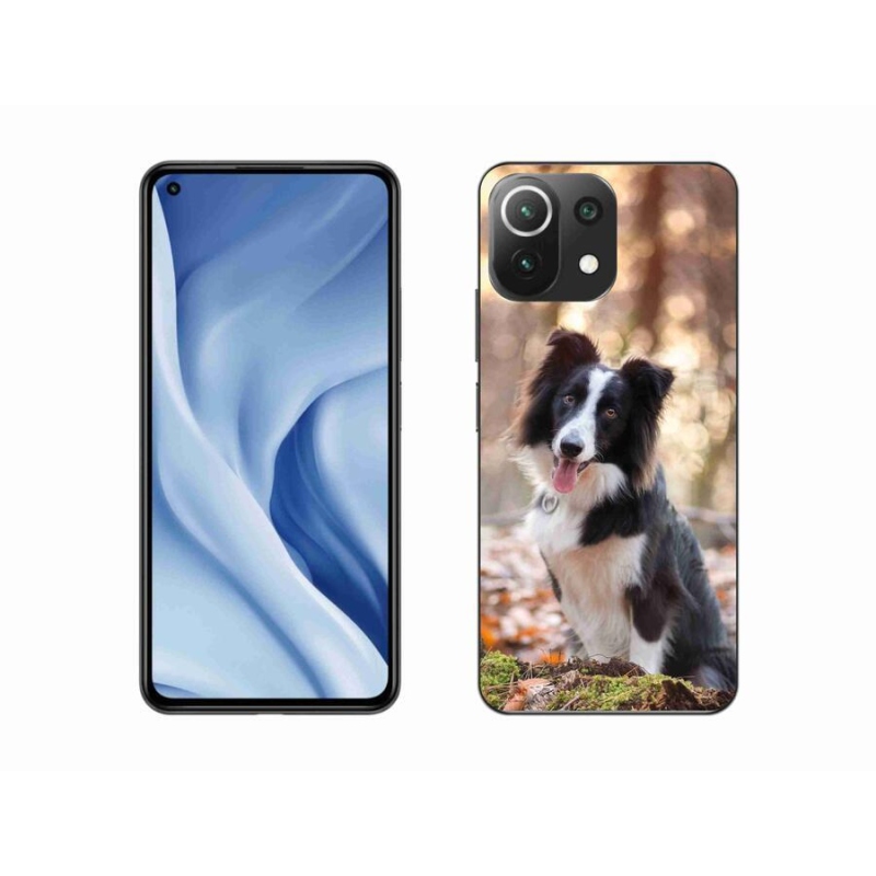 Gél tok mmCase a Xiaomi 11 Lite 5G NE számára - border colie 1
