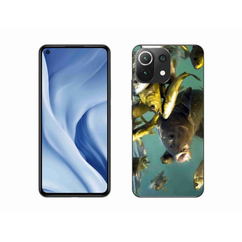 Gél tok mmCase a Xiaomi 11 Lite 5G NE számára - halak hada