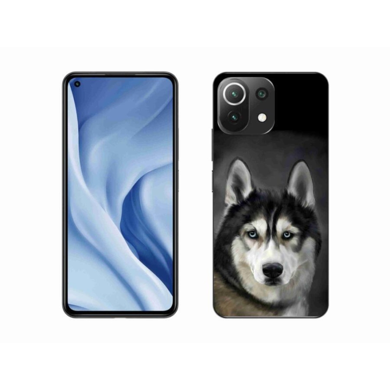 Gél tok mmCase a Xiaomi 11 Lite 5G NE számára - husky