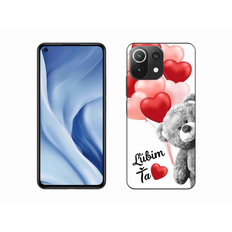 Gél tok mmCase a Xiaomi 11 Lite 5G NE számára - I love you en