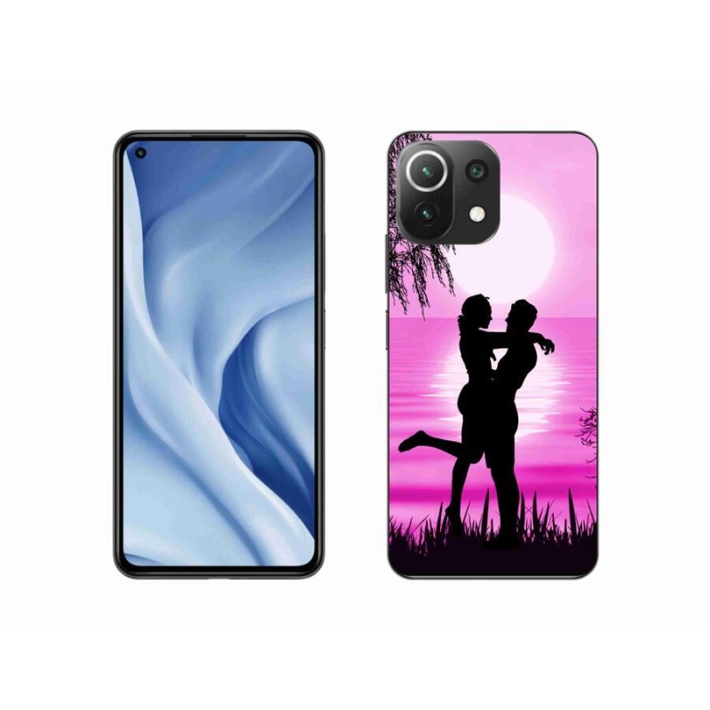 Gél tok mmCase a Xiaomi 11 Lite 5G NE számára - naplemente