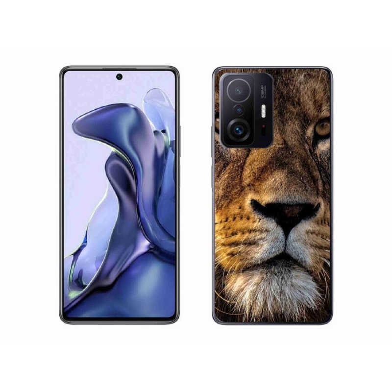 Gél tok mmCase a Xiaomi 11T számára - oroszlán