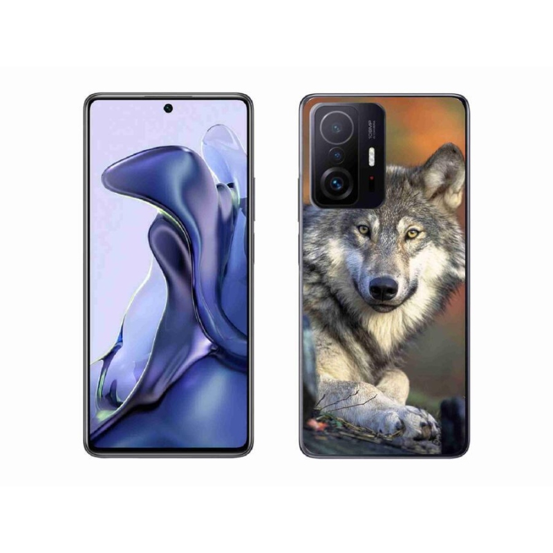 Gél tok mmCase a Xiaomi 11T számára - farkas