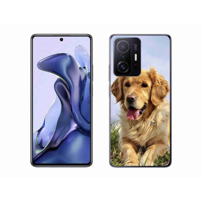 Gél tok mmCase a Xiaomi 11T számára - arany retriever