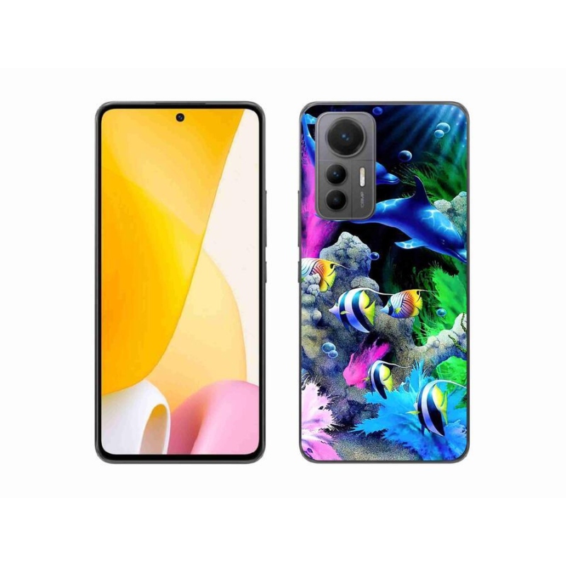 Gél tok mmCase a Xiaomi 12 Lite készülékhez - tengeri világ