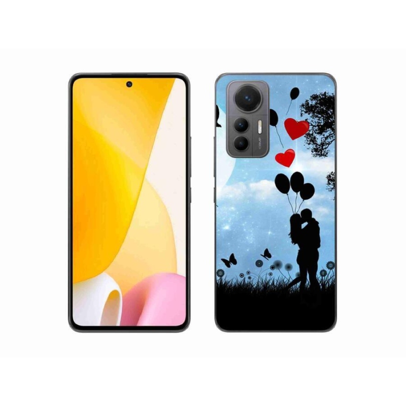 Gél tok mmCase a Xiaomi 12 Lite-hoz - szerelmes pár