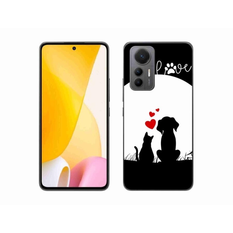 Gél tok mmCase a Xiaomi 12 Lite számára - állatszerelem