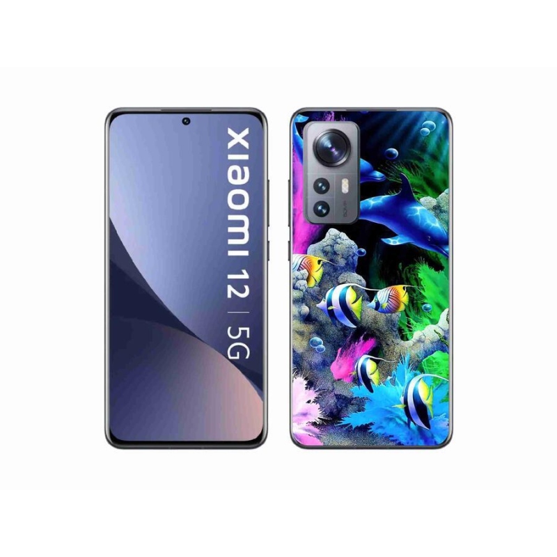 Gél tok mmCase a Xiaomi 12-hez - tengeri világ