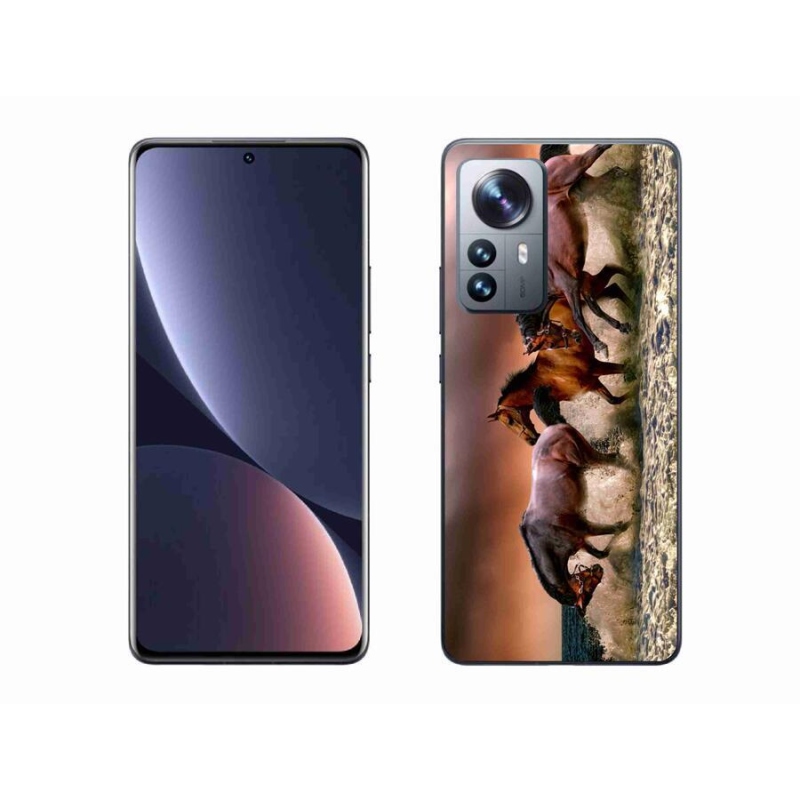 Gél tok mmCase a Xiaomi 12 Pro-hoz - lovak 1