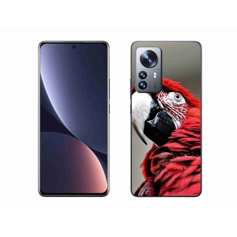 Gél tok mmCase a Xiaomi 12 Pro-hoz - papagáj ara piros