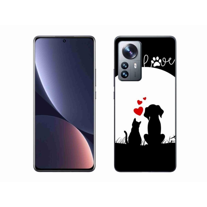 Gél tok mmCase a Xiaomi 12 Pro-hoz - állati szeretet