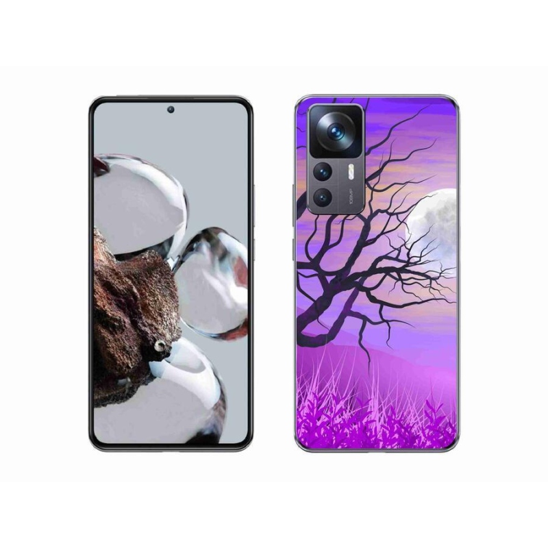 Gél tok mmCase a Xiaomi 12T-hez - rajzfilmes kidőlt fa