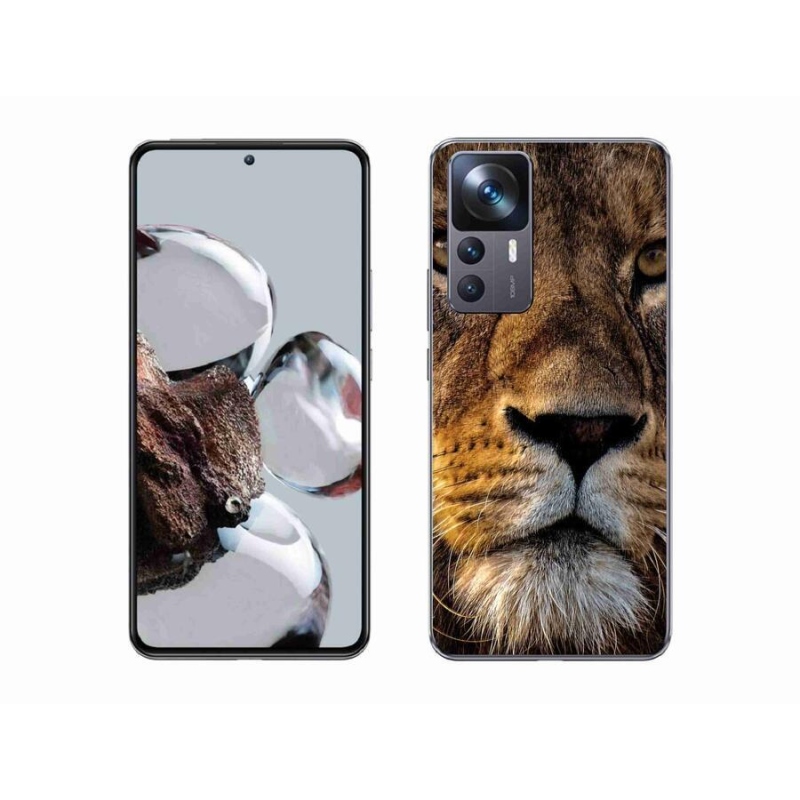 Gél tok mmCase a Xiaomi 12T számára - oroszlán