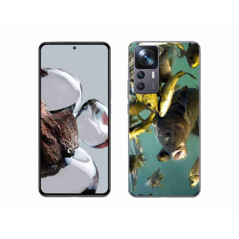 Gél tok mmCase a Xiaomi 12T Pro számára - halak hada