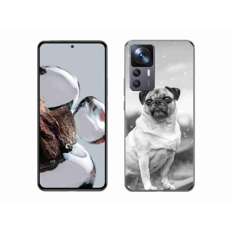 Gél tok mmCase a Xiaomi 12T Pro számára - mopsz