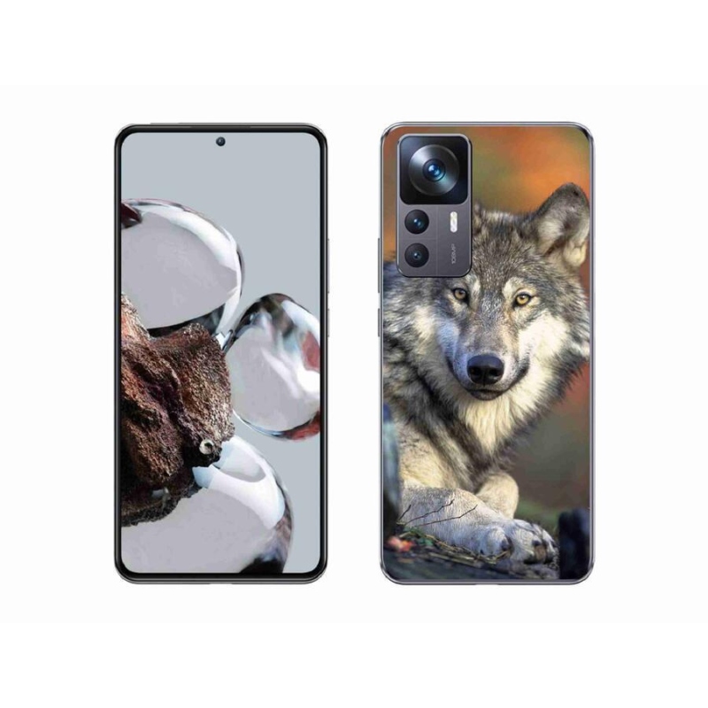 Gél tok mmCase a Xiaomi 12T Pro számára - farkas