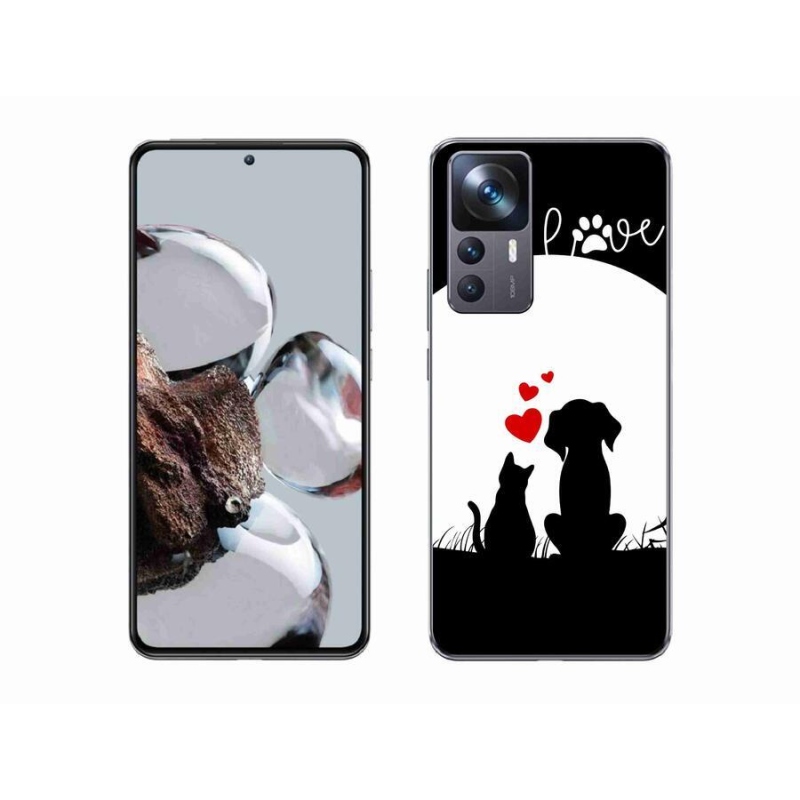 Gél tok mmCase a Xiaomi 12T Pro számára - állatszerelem