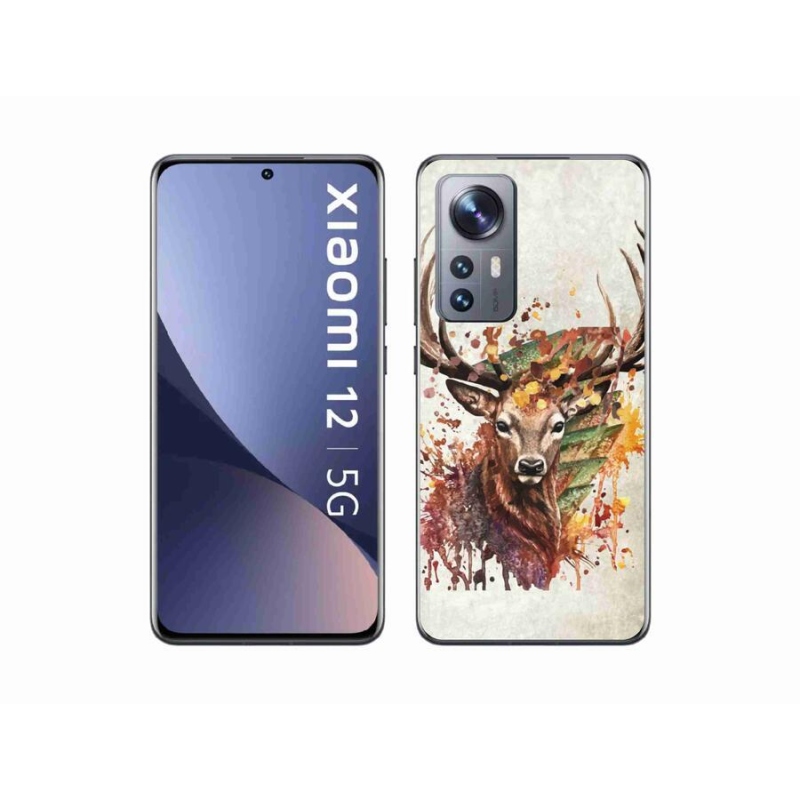 Gél tok mmCase a Xiaomi 12X-hez - szarvas 1