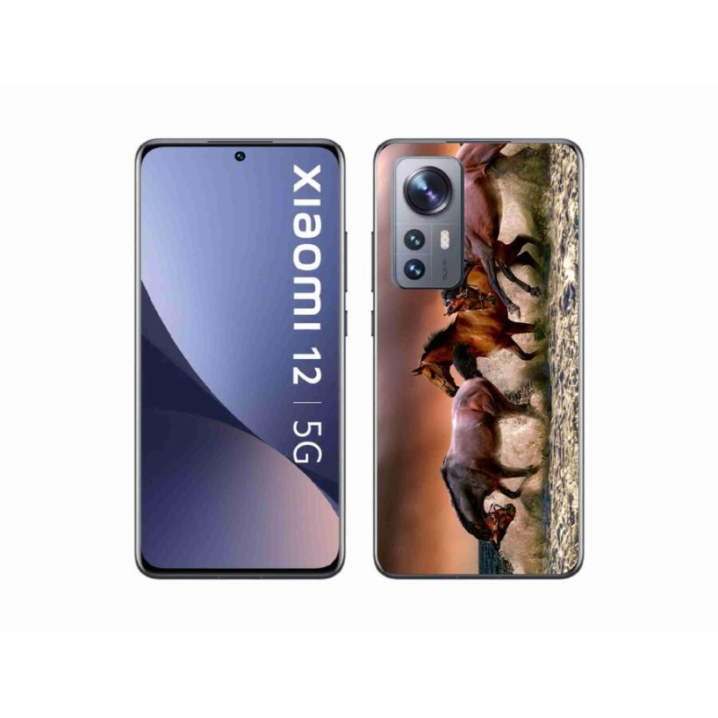 Gél tok mmCase a Xiaomi 12X-hez - lovak 1