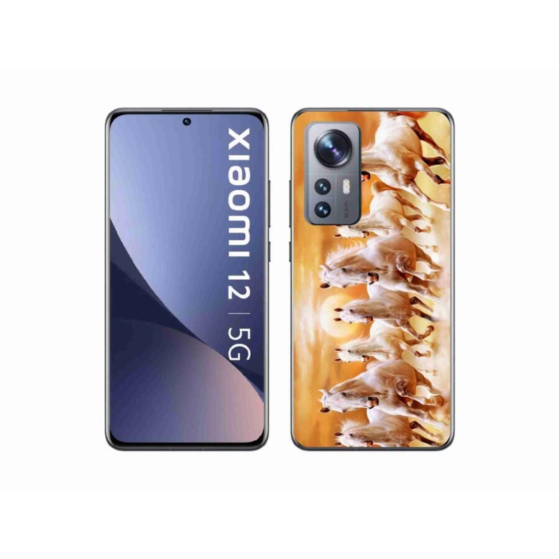 Gél tok mmCase a Xiaomi 12X-hez - lovak 2