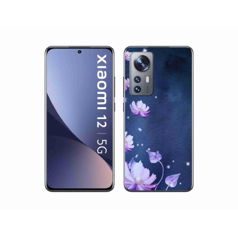 Gél tok mmCase a Xiaomi 12X-hez - virághullás