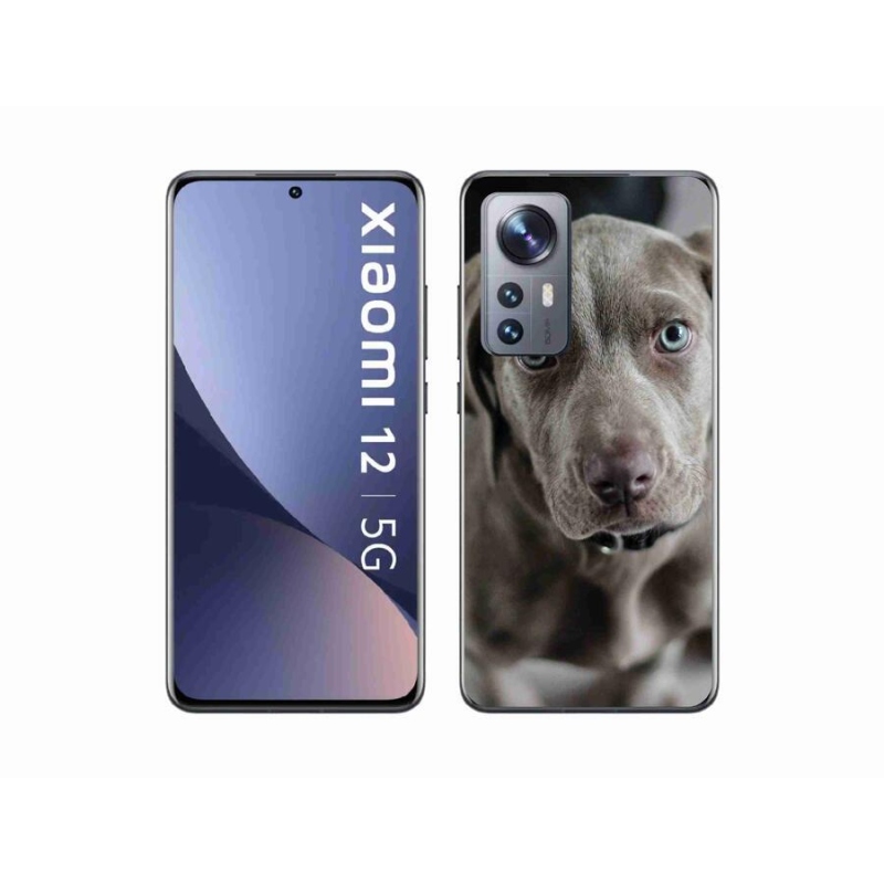 Gélhüvely mmCase a Xiaomi 12X mobilhoz - výmarský ohař