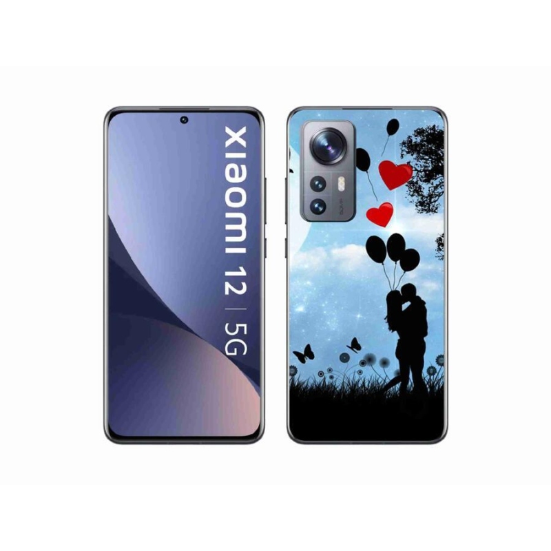 Gél tok mmCase a Xiaomi 12X-hez - szerelmes pár