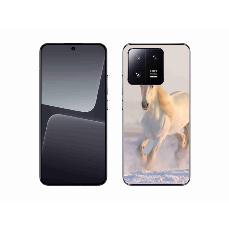 Gél tok mmCase a Xiaomi 13-hoz - ló a hóban