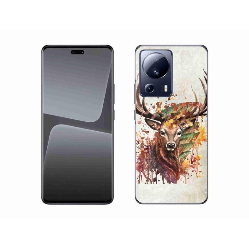 Gél tok mmCase a Xiaomi 13 Lite-hoz - szarvas 1