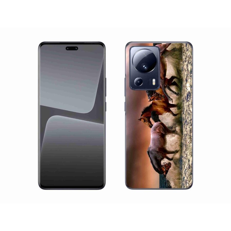 Gél tok mmCase a Xiaomi 13 Lite-hoz - lovak 1