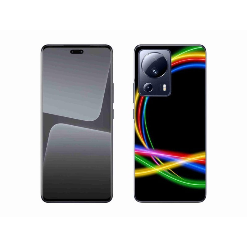 Gél tok mmCase a Xiaomi 13 Lite készülékhez - neon körök