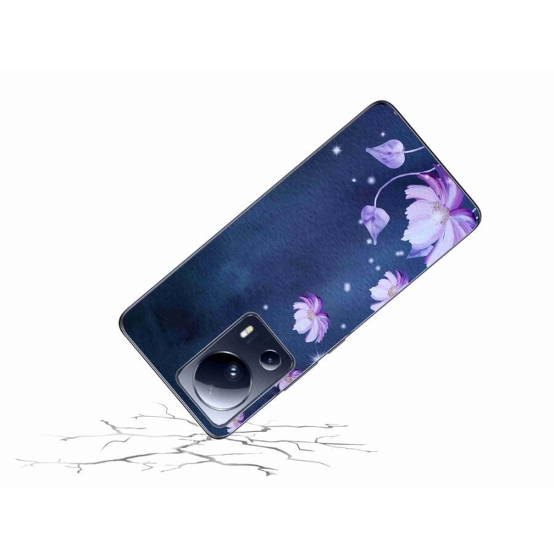 Gél tok mmCase a Xiaomi 13 Lite-hoz - virághullás