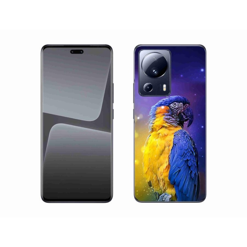 Gél tok mmCase a Xiaomi 13 Lite-hoz - papagáj ara 1