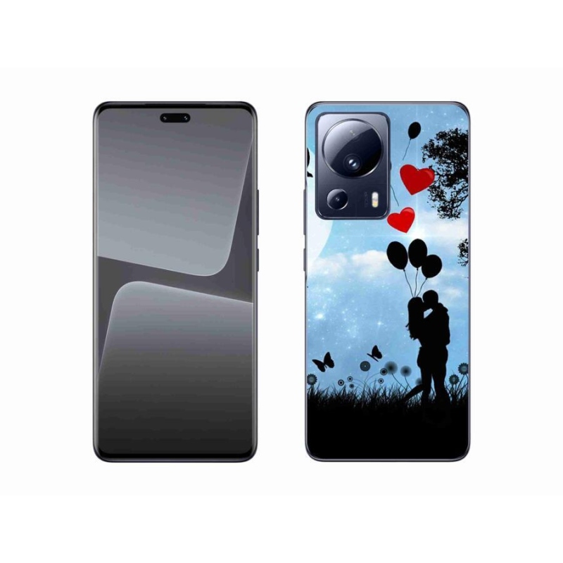 Gél tok mmCase a Xiaomi 13 Lite-hoz - szerelmes pár