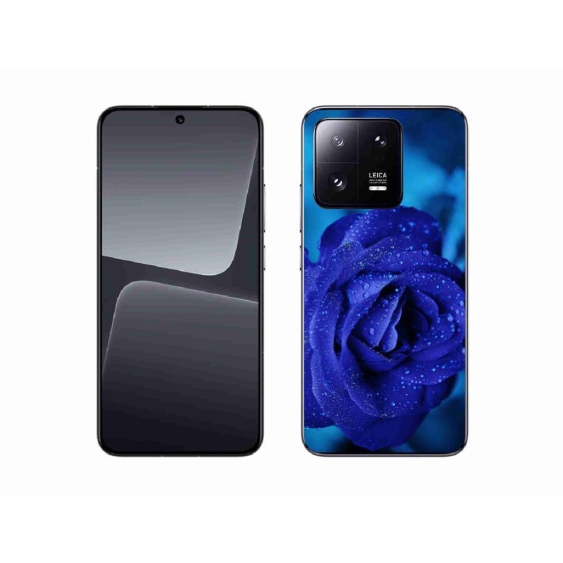 Gél tok mmCase a Xiaomi 13-hoz - kék rózsa