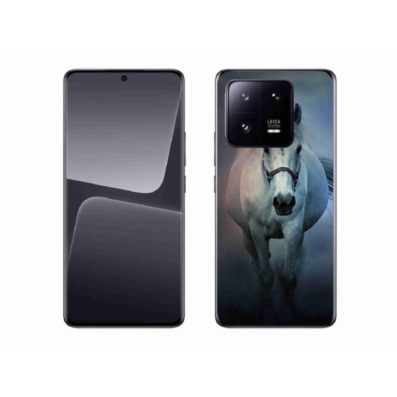 Gél tok mmCase a Xiaomi 13 Pro-hoz - futó fehér ló